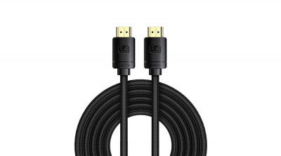 Baseus Cablu HDMI de &amp;icirc;naltă definiție de 5 m, 8K (negru) foto