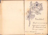 658SPN Carnet de amintiri 1925 eml&eacute;kf&uuml;zet Levice Slovacia limba maghiară