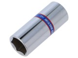 Cap tubular HEX 15mm 1/4 50mm 6-puncte