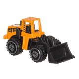 Vehicul Jucărie, Model 1:64, Construcții, Metal, Culoare Galbenă, Oem