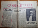 gazeta literara 29 august 1957-interviu francisc munteanu,hasdeu