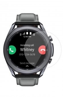 Folie pentru Samsung Galaxy Watch 3 45 mm, Set 2 Bucăți, Ultra-Rezistentă, Claritate Cristalină, Aplicare Ușoară foto