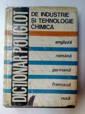 Dictionar poligot de industrie si tehnologie chimica foto