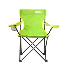 Scaun pentru camping, verde deschis galben foto