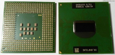 Procesor laptop Intel Pentium MOBILE CENTRINO M 725 (Socket 479) 1.6 GHz &amp;middot; 400 MHz &amp;middot; colectie foto