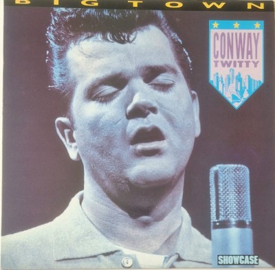 Conway Twitty &amp;lrm;&amp;ndash; Big Town _ NM / NM vinil, LP, disc muzica country, rock _ Showcase, UK, 1986 foto