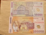 Romania Lot nr. 3 Polimer: 100000 Lei 2001 + 50000 Lei 2001 (2002)