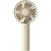 Ventilator Portabil JisuLife FA21, Bej, USB, Reincarcabil, Mini Ventilator de Birou, Silentios, Ideal Calatorii