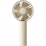 Cumpara ieftin Ventilator Portabil JisuLife FA21, Bej, USB, Reincarcabil, Mini Ventilator de Birou, Silentios, Ideal Calatorii