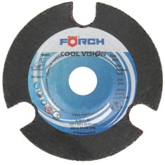 Disc de polizat otel inox Cool Vision, Foerch, 125x4.0x22.23 mm