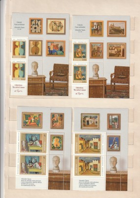 ROMANIA 2023 LP 2404 CASA ARTISTULUI ALEXANDRU TIPOIA JUMATATE MINICOALA MNH NESTAMPILATA foto