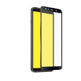 Folie Sticla 9D Full Glue Samsung Galaxy A9 2018, Protectie Ecran, Neagra