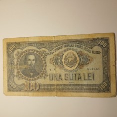 Di. 64 Bancnota 100 lei 1952 circulata