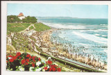 Carte Postala veche - Eforie Sud - Plaja , circulata 1979