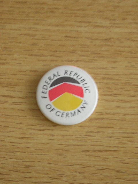 QW9 N3 25 - insigna - steag si insemne nationale - Federal Republic of Germany