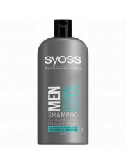 Sampon Syoss Men Clean &amp;amp; Cool pentru par normal spre gras, 500 ml foto