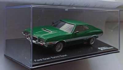 Macheta Ford Gran Torino Sport 1972 Fast and Furious - IXO/Altaya 1/43 foto