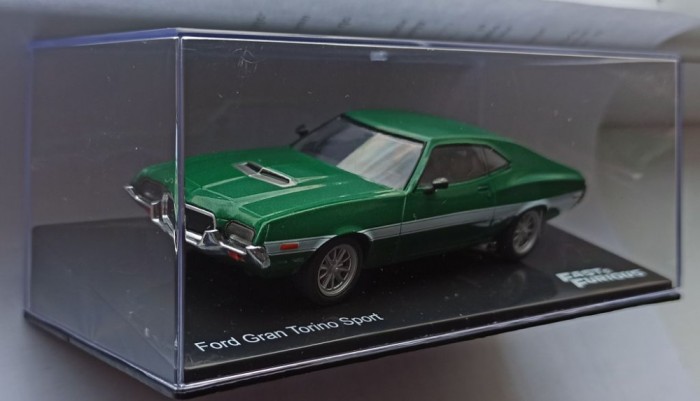 Macheta Ford Gran Torino Sport 1972 Fast and Furious - IXO/Altaya 1/43