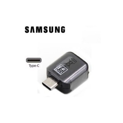 Adaptor OTG USB Type-C - USB Samsung EE-UN930BBEGWW, GH98-41288ANegru Original foto