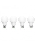 Set 4 Becuri LED 10W Lumina calda DL 3100, E27, Calda (2000 - 3499 K)