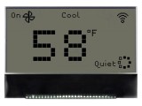 Afişaj LCD grafic 128x64 NEWHAVEN DISPLAY - FSTN Positive, 3V