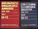 BIBLIOGRAFIA ROMANEASCA MODERNA VOL.1-2-GABRIEL STREMPEL-359971