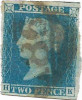 Marea Britanie (8) - Regina Victoria, Two Pence, 1841 - uzat, Regi, Stampilat