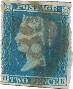 Marea Britanie (8) - Regina Victoria, Two Pence, 1841 - uzat foto