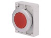 Comutator apăsare 30mm roșu IP67