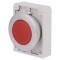 Comutator apăsare 30mm roșu IP67