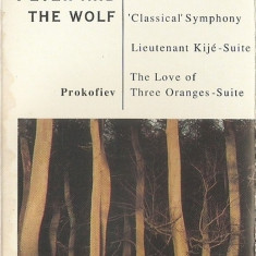 Caseta Prokofiev ‎– Peter And The Wolf, muzica clasica