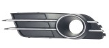 Grila bara fata Audi A6 (C7), 01.2011-06.2014 cu Cruise Control Activ Dreapta, 4G0807682B, 13E127-2 cu locas pentru proiectoare,insertie crom