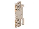 Conector Șine 1,5mm2 4 Borne Bej 3,5mm