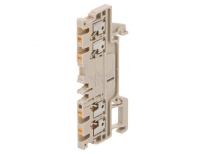 Conector Șine 1,5mm2 4 Borne Bej 3,5mm foto