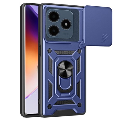 Husa Realme C63 protectie camera Techsuit CamShield Series, albastru foto