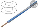 Cablu Electic Cupru 2.5mm&sup2; PVC Albastru-Gri
