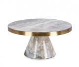 Cumpara ieftin Set 2 platouri decorative metal Marsha 30x14 cm