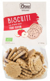 Biscuiti cu mere fara gluten bio 100g Obio