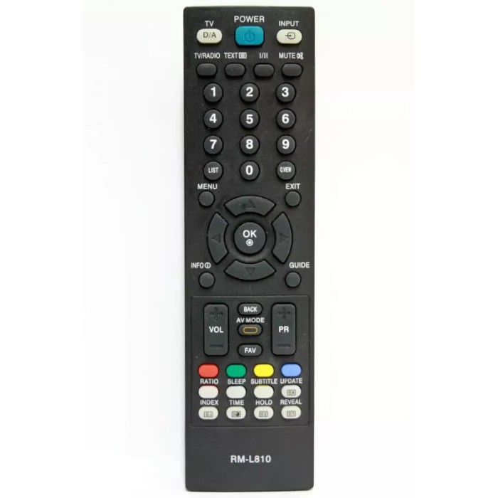 Telecomanda TV LG LCD RM-L810 cu aspect original cod ER1449 /MFY1439