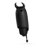 Vibratoare glont - Crushious O-pet Diavol Glont Vibrator cu 10 Viteze Negru Discret si Puternic pentru Momente de Deconectare
