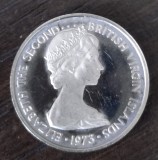 Moneda Insulele Virgine Britanice - 5 Cent 1973 - Proof