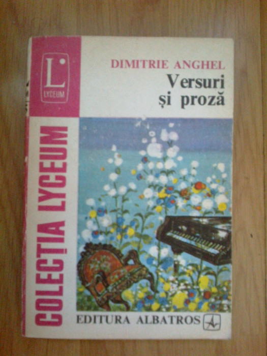 g3 Versuri si proza - Dimitrie Anghel