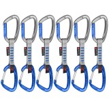 Set bucle echipate MAMMUT Crag Keylock Wire Indicator 10cm 6-Pack
