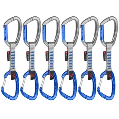 Set bucle echipate MAMMUT Crag Keylock Wire Indicator 10cm 6-Pack foto
