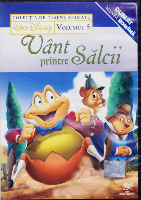 DVD Animatie: Colectia Disney - Vant prin salcii ( dublat in lb. romana )