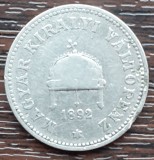 (M2220) MONEDA UNGARIA - 20 FILLER 1892, AN MAI RAR, Europa