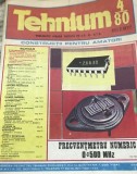 ZRL1 - Revista - Tehnium - - An. 1980 - Nr.4