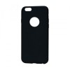 Husa iPhone 7 Antisoc MyStyle Neagra + Folie Protectie Ecran, Protectie Camera