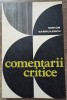 Comentarii critice - Simion Barbulescu// dedicatie si semnatura autor