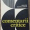 Comentarii critice - Simion Barbulescu// dedicatie si semnatura autor